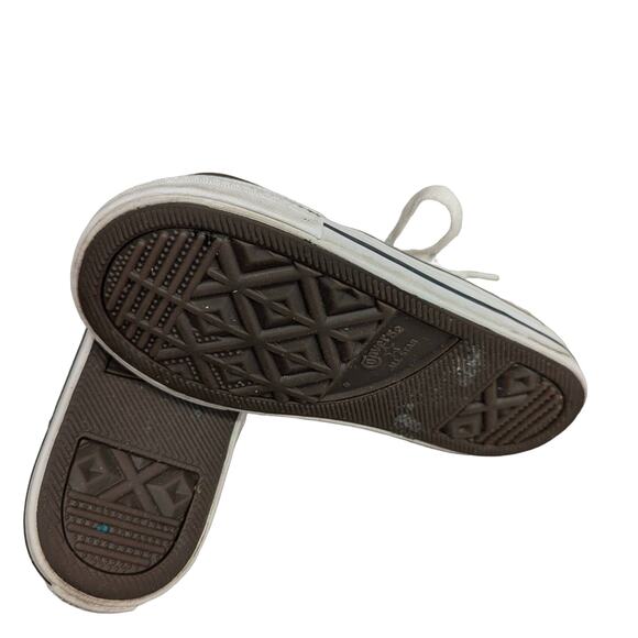 Children’s Size 8 All Star Converse Sneakers (Rainbows) in Good Preloved Cond. - Picture 4 of 4